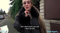 Public Agent Daisy Lee Gives an Awesome Strip Show before Bending Over for Cock Thumb