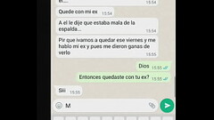 Chat caliente por wasap con chica tinder infiel parte 2 Thumb