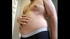 weight gainer plays with belly Thumb