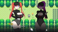 Oppaimon [Pokemon parody game] Ep.5 small tits naked girl sex fight for training Thumb