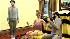 step Dad compelled step Mom to fuck with virgin step son - family sex Thumb