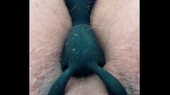 Inserting my prostate vibrator Thumb