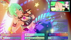 Ryuu Lion and Aiz Wallenstein have lesbian sex in the garden - Danmachi Hentai Thumb