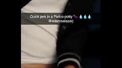 Quick jerk in a potty! Thumb