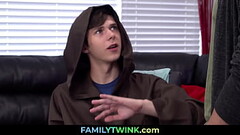 FamilyTwink.com ⏩ Little Padawan Stacking his Step Father, Armando de Armas, Dakota Lovell Thumb