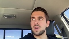 Dante Colle jerks off in a car and records it Thumb