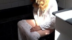 My latina wife and her hairy sister pissing after having fucked, hairy pussies Thumb