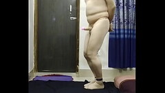 Zentai bondage penis dancing bouncing Thumb