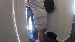 Recently Divorced Young Mom Flashes her Body, Seduces and Fucks Delivery Guy. She let him Cum inside Thumb