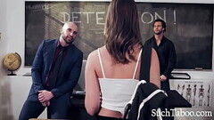 Teen Student Befriends Principal And Professor'_s Cock Thumb