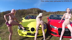 Outdoors fast epic jerking near cars TEASER Thumb