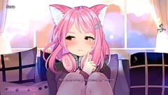 SFW Mosaique neko 4 and kissing therpay Thumb