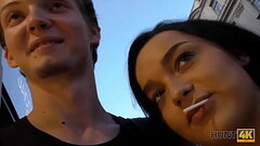 HUNT4K. Sweet chick gets fucked in multiple positions for money Thumb