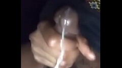 Black dick close up cumshot Thumb