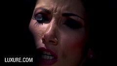 French brunette Clea Gaultier satisfies three men Thumb