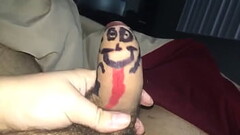 Stella drew a face on my penis and plays with him Thumb