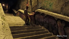 C&acirc_mera de seguran&ccedil_a flagra casal transando na rua em Buenos Aires - Casal Badarox Manu Fox e Rubens Badar&oacute_ (video completo no RED) Thumb